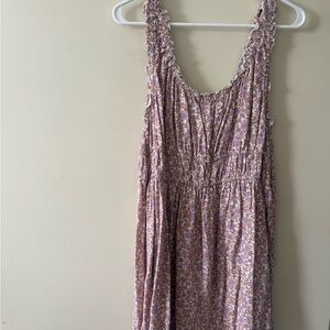 American Eagle Outfitters Purple Floral Dress